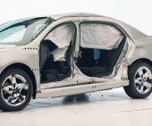 2012 Chevrolet Malibu IIHS Side Impact Crash Test Picture